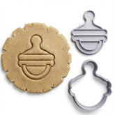 Classic Baby Pacifier Cookie Cutter & Stamp Set | Food-Grade PLA
