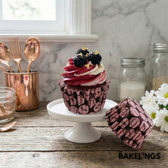 Cupcake Liners Pink Smiley Pop 32 Pcs