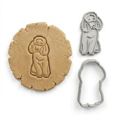 Elegant Poodle Cookie Cutter & Stamp Set | Food-Grade PLA