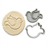 Spiritual Dove Cookie Cutter & Stamp | Food-Grade PLA