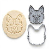 Noble Shepherd Dog Cookie Cutter & Stamp | Food-Grade PLA