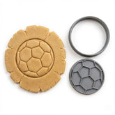 Classic Soccer Ball Cookie Cutter & Stamp | Food-Grade PLA