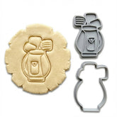 Pro Golf Bag Cookie Cutter & Stamp | Food-Grade PLA