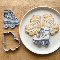 Roller Skate Cookie Cutter & Stamp | Food-Grade PLA
