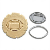 American Football Cookie Cutter & Stamp | Food-Grade PLA