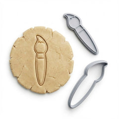 Paint Brush Cookie Cutter & Stamp | Food-Grade PLA