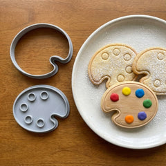 Artist Palette Cookie Cutter & Stamp | Food-Grade PLA