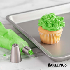 Stainless Steel Piping Nozzle Tip – Decorative Pattern Series | Model #221