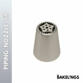 Stainless Steel Piping Nozzle Tip – Decorative Pattern Series | Model #222