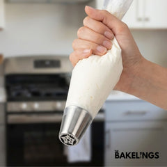 Stainless Steel Piping Nozzle Tip – Decorative Pattern Series | Model #222