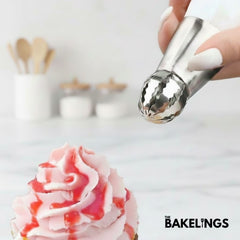 Stainless Steel Piping Nozzle Tip – Decorative Pattern Series | Model #210