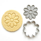 Classic Daisy Flower Cookie Cutter & Stamp | Food-Grade PLA