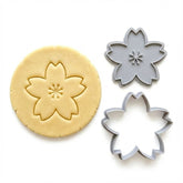 Cherry Blossom / Sakura Cookie Cutter & Stamp | Food-Grade PLA