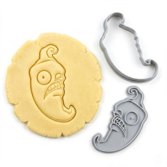 Angry Chili Pepper Cookie Cutter & Stamp | Food-Grade PLA