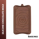 Big Rose Shape Silicone Chocolate Mold