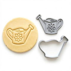 Decorative Watering Can with Daisy Cookie Cutter & Stamp | Food-Grade PLA