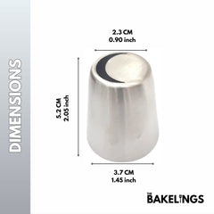 Stainless Steel Piping Nozzle Tip – Decorative Pattern Series | Model #226