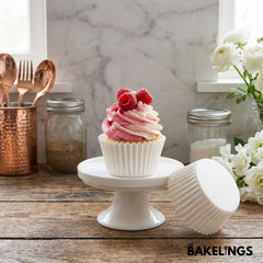 Cupcake Liners Basic White Dots 32 Pcs