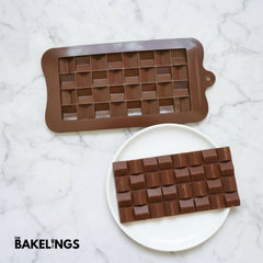 Basket Weave Shape Silicone Chocolate Mold