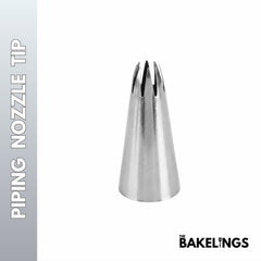 Stainless Steel Piping Nozzle Tip – Decorative Pattern Series | Model #231