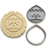 Kawaii Happy Nikuman Cookie Cutter & Stamp Set | Food-Grade PLA