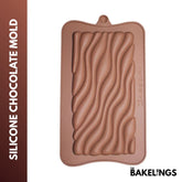 Wave Shape Silicone Chocolate Mold