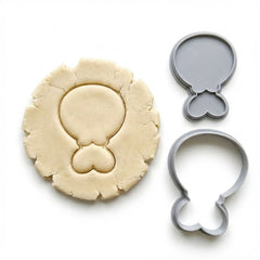 Crispy Turkey Leg Drumstick Cookie Cutter & Stamp Set | Food-Grade PLA