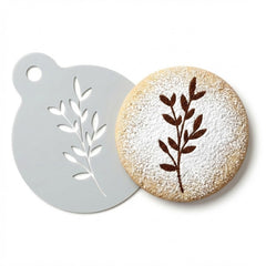 Botanical Sapling | Coffee, Cocktail & Cookie Stencil - Washable DIY Beverage Art Tool