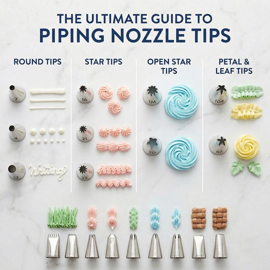 The Ultimate Guide to Choosing the Right Piping Nozzle Tip for Every Design