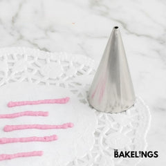 Stainless Steel Piping Nozzle Tip – Decorative Pattern Series | Model #213