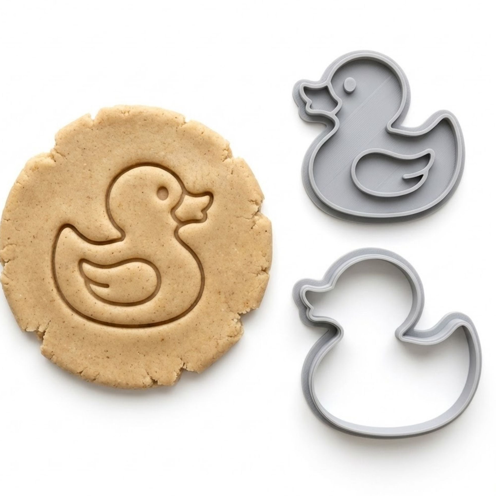 Duck Cookie Cutter & Stamp Set | Food-Grade PLA