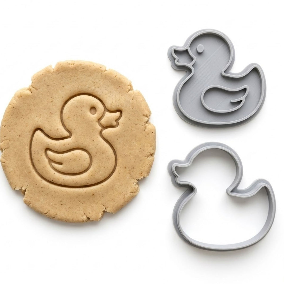 Duck Cookie Cutter & Stamp Set | Food-Grade PLA