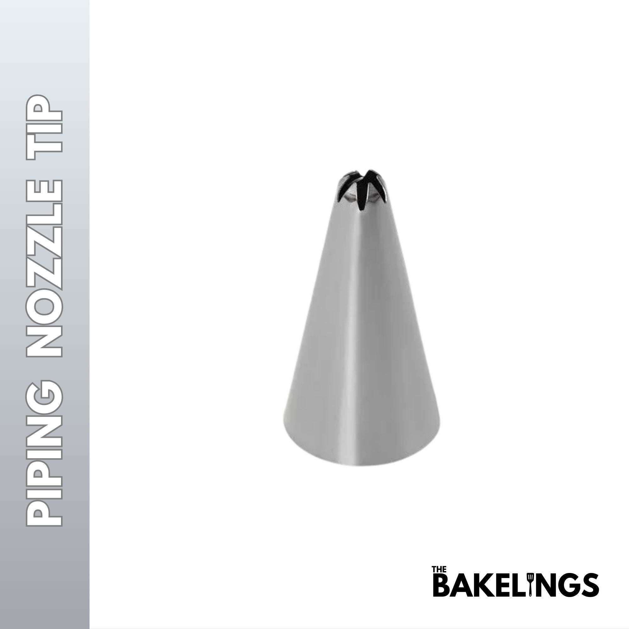 Stainless Steel Piping Nozzle Tip – Decorative Pattern Series | Model #217