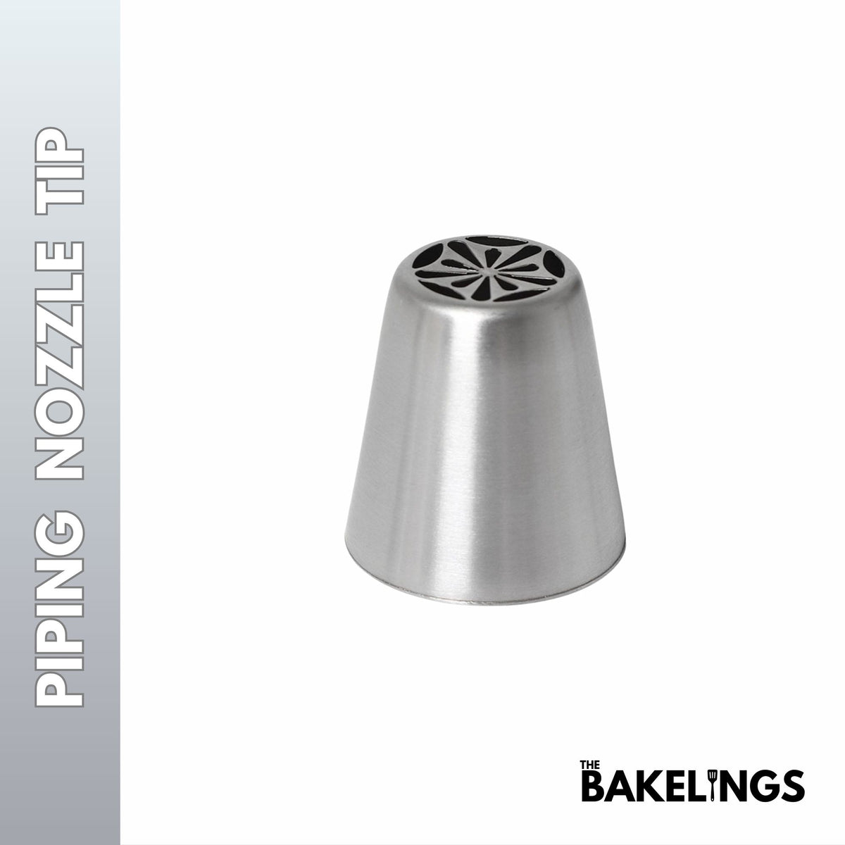 Stainless Steel Piping Nozzle Tip – Decorative Pattern Series | Model #218