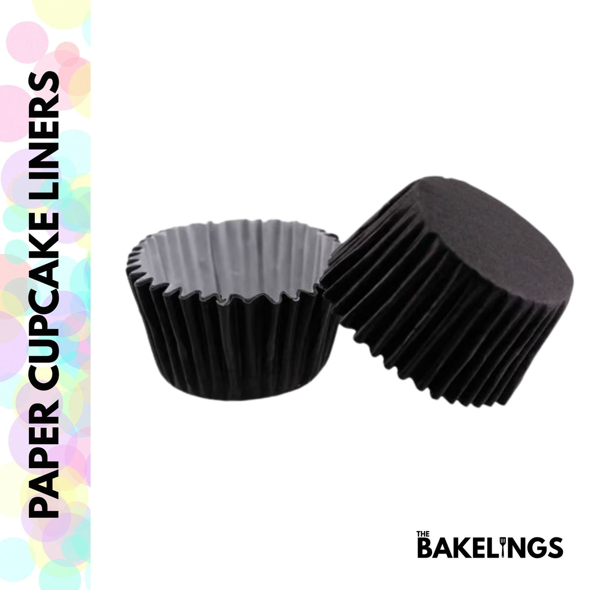 Cupcake Liners Midnight Onyx 32 Pcs