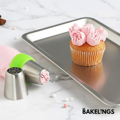 Stainless Steel Piping Nozzle Tip – Decorative Pattern Series | Model #218