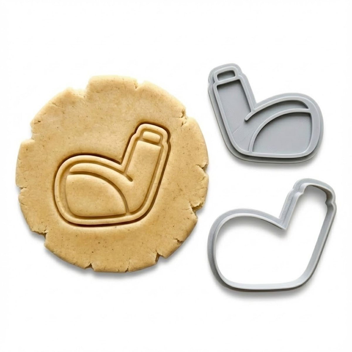 Golf Club Cookie Cutter & Stamp | Food-Grade PLA