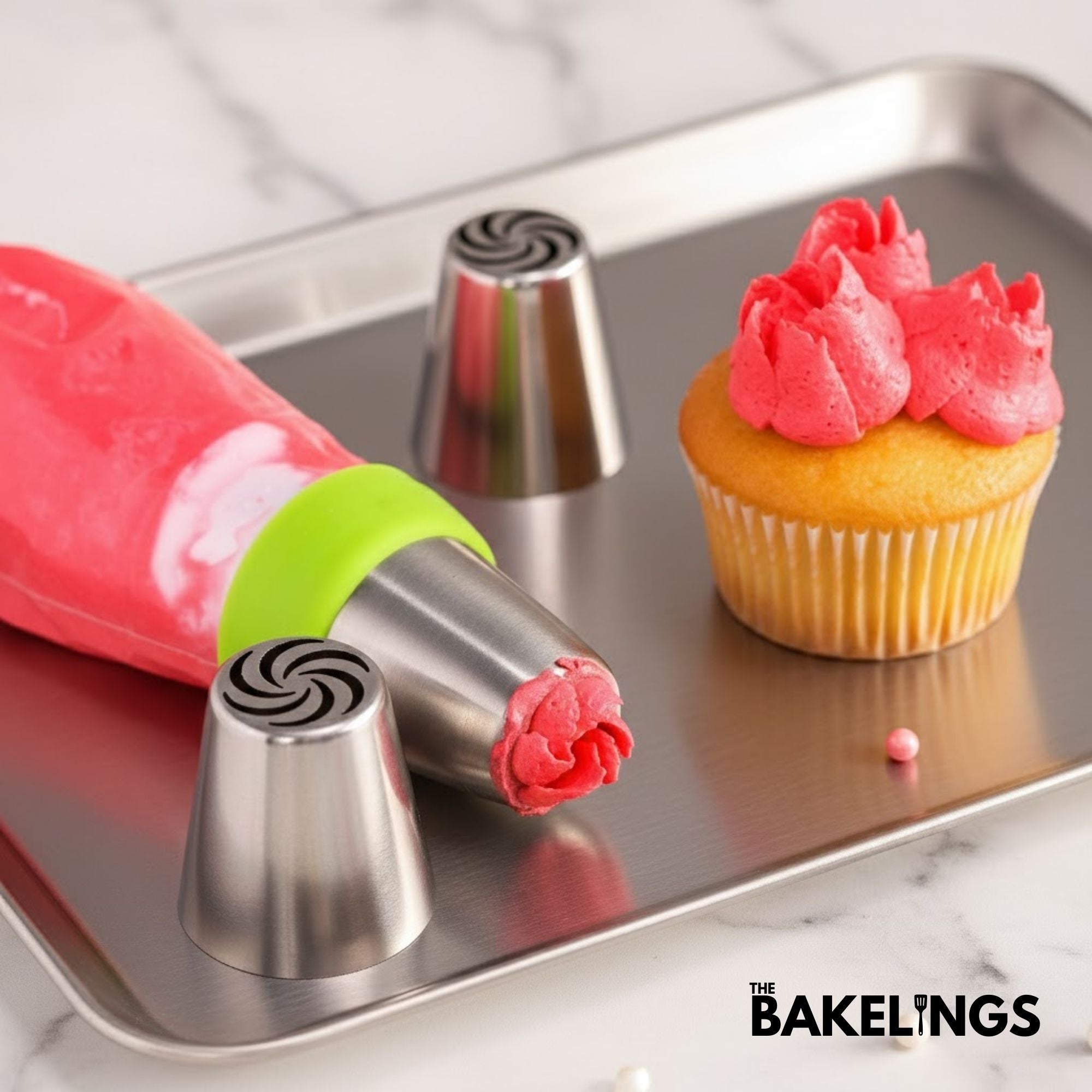 Stainless Steel Piping Nozzle Tip – Decorative Pattern Series | Model #219