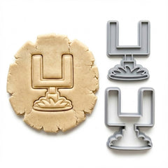 American Football Goal Cookie Cutter & Stamp | Food-Grade PLA