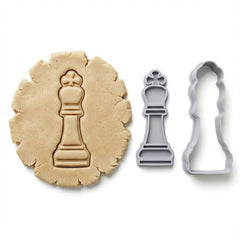 King Chess Piece Cookie Cutter & Stamp | Food-Grade PLA