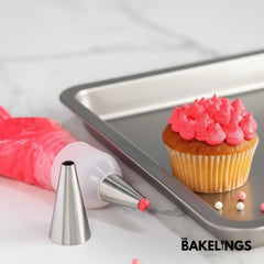 Stainless Steel Piping Nozzle Tip – Decorative Pattern Series | Model #220