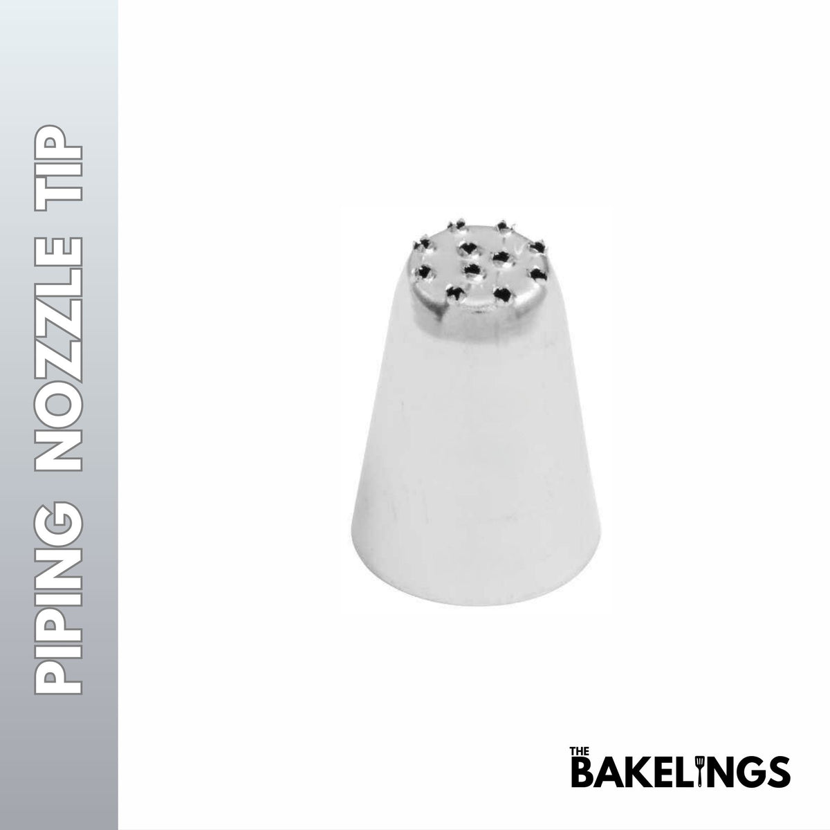 Stainless Steel Piping Nozzle Tip – Decorative Pattern Series | Model #221