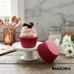 Cupcake Liners Holiday Red 32 Pcs