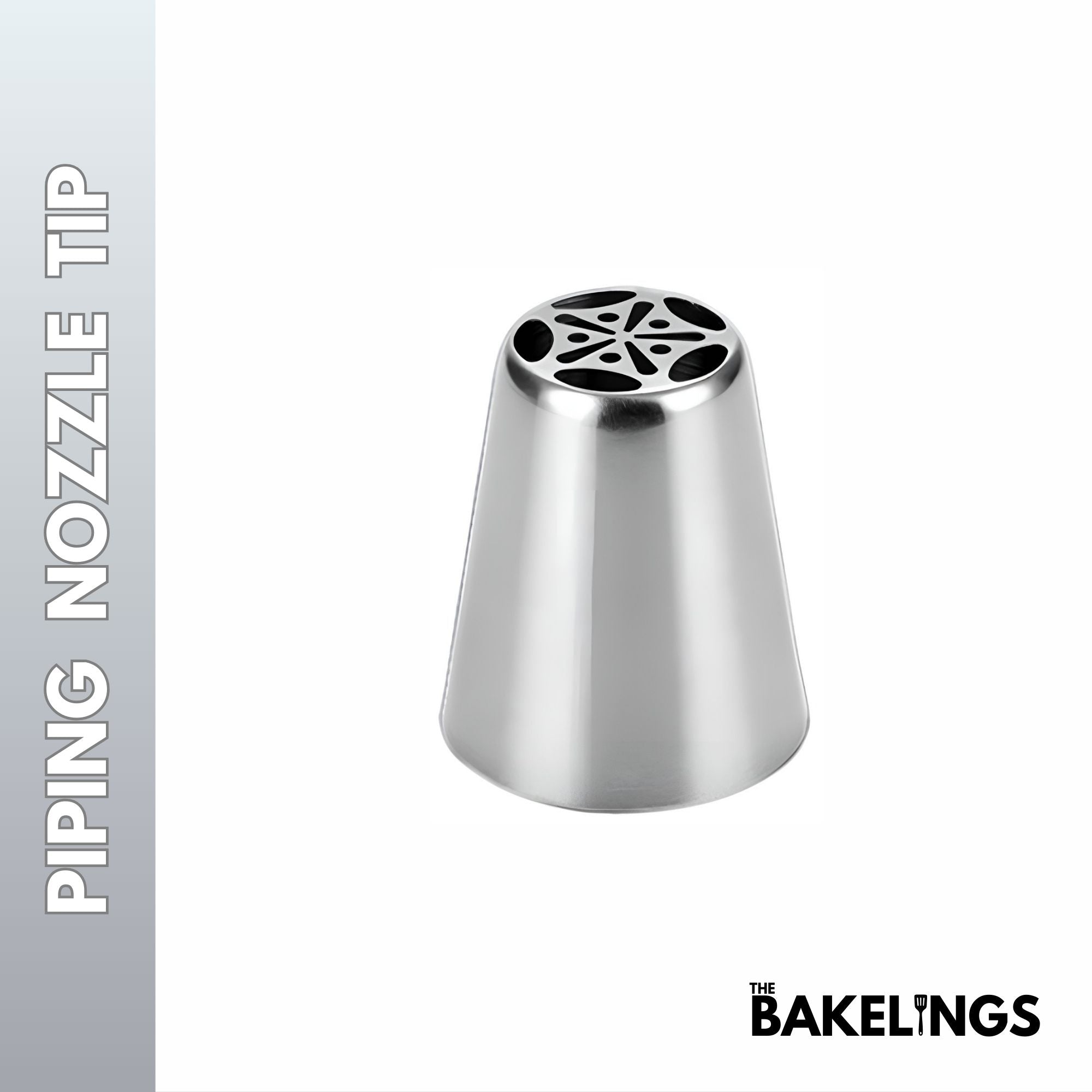 Stainless Steel Piping Nozzle Tip – Decorative Pattern Series | Model #223