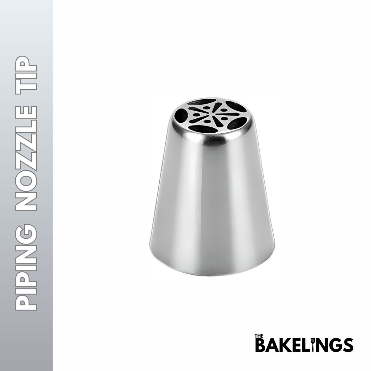 Stainless Steel Piping Nozzle Tip – Decorative Pattern Series | Model #223