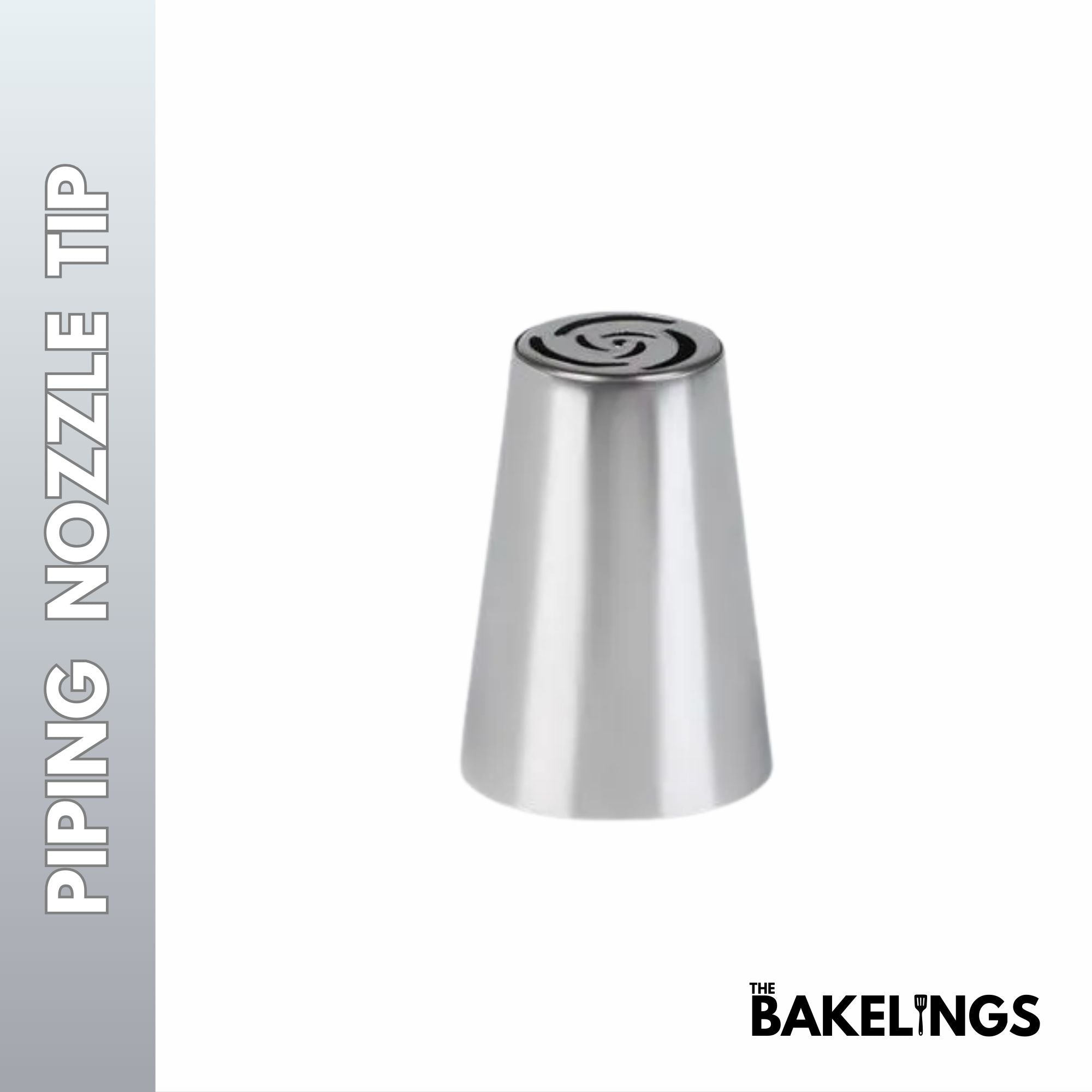 Stainless Steel Piping Nozzle Tip – Decorative Pattern Series | Model #224