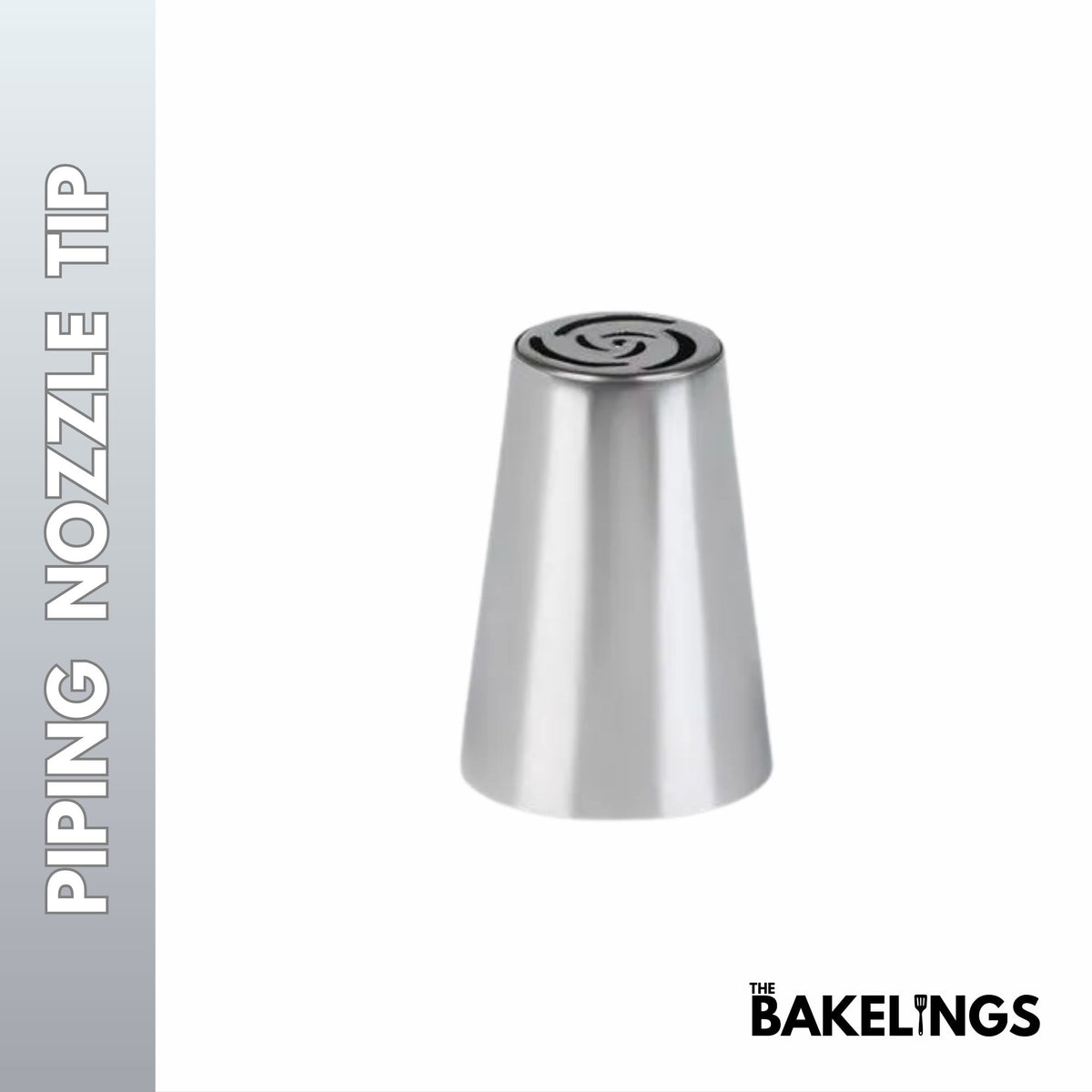 Stainless Steel Piping Nozzle Tip – Decorative Pattern Series | Model #224