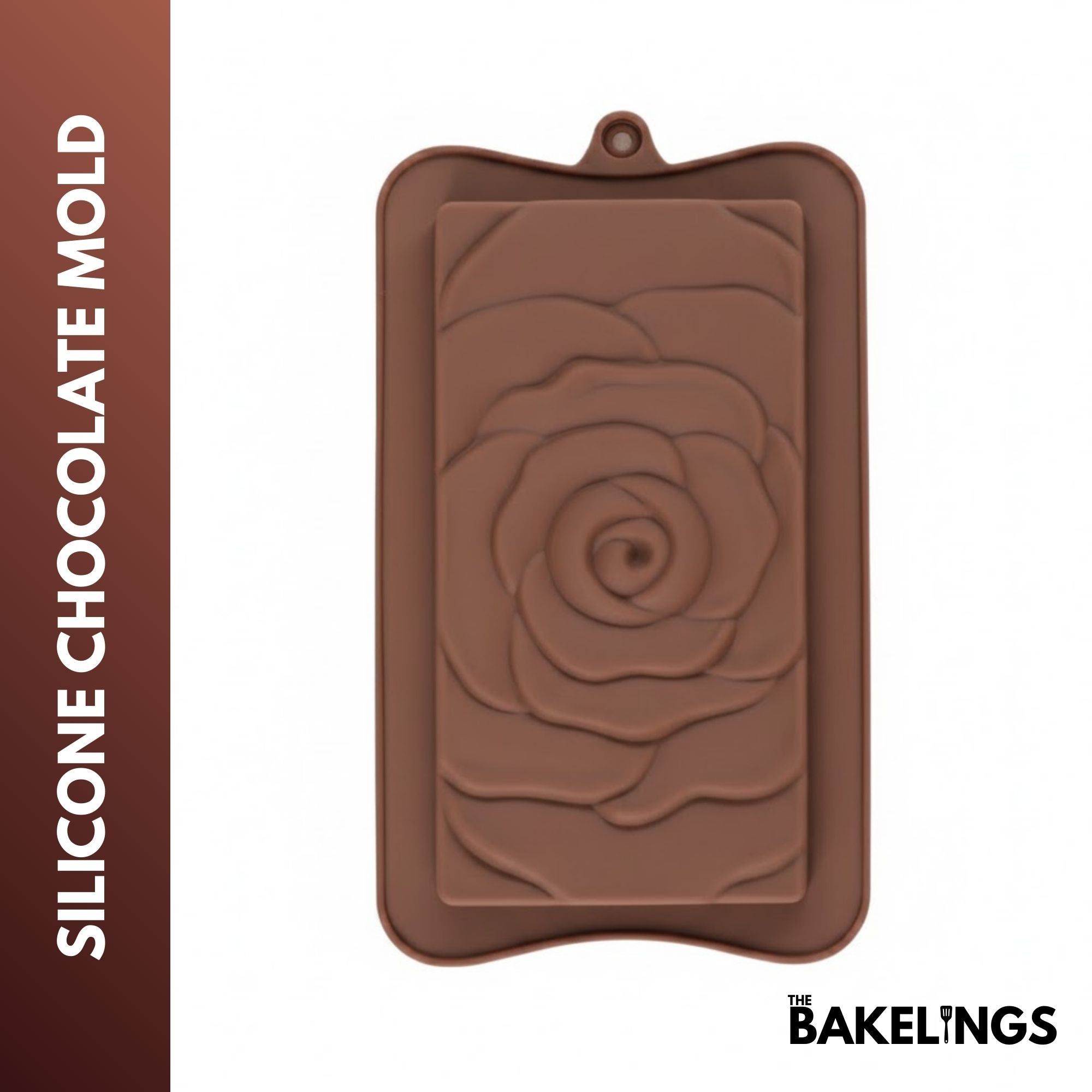 Big Rose Shape Silicone Chocolate Mold