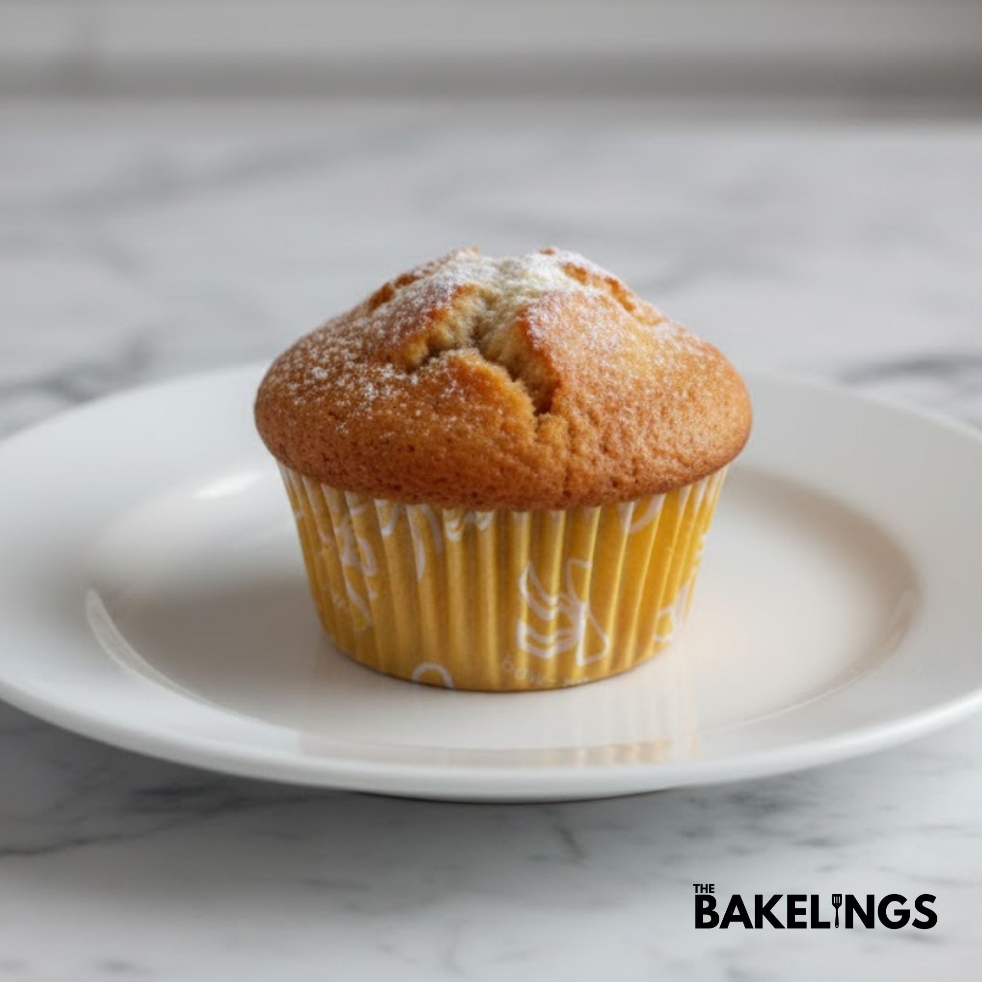 Cupcake Liners Yellow Bow-Tie 32 Pcs