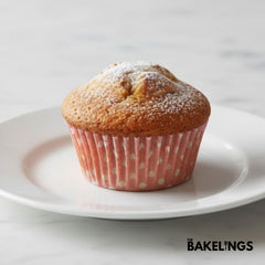 Cupcake Liners Pink Polka Dots 32 Pcs